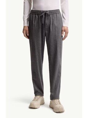 NWT Moncler Cashmere Blend Jogging Trouser Pants Grey Mens Size 52